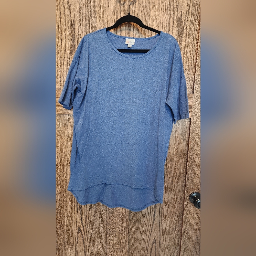 LuLaRoe Blue Irma Tunic